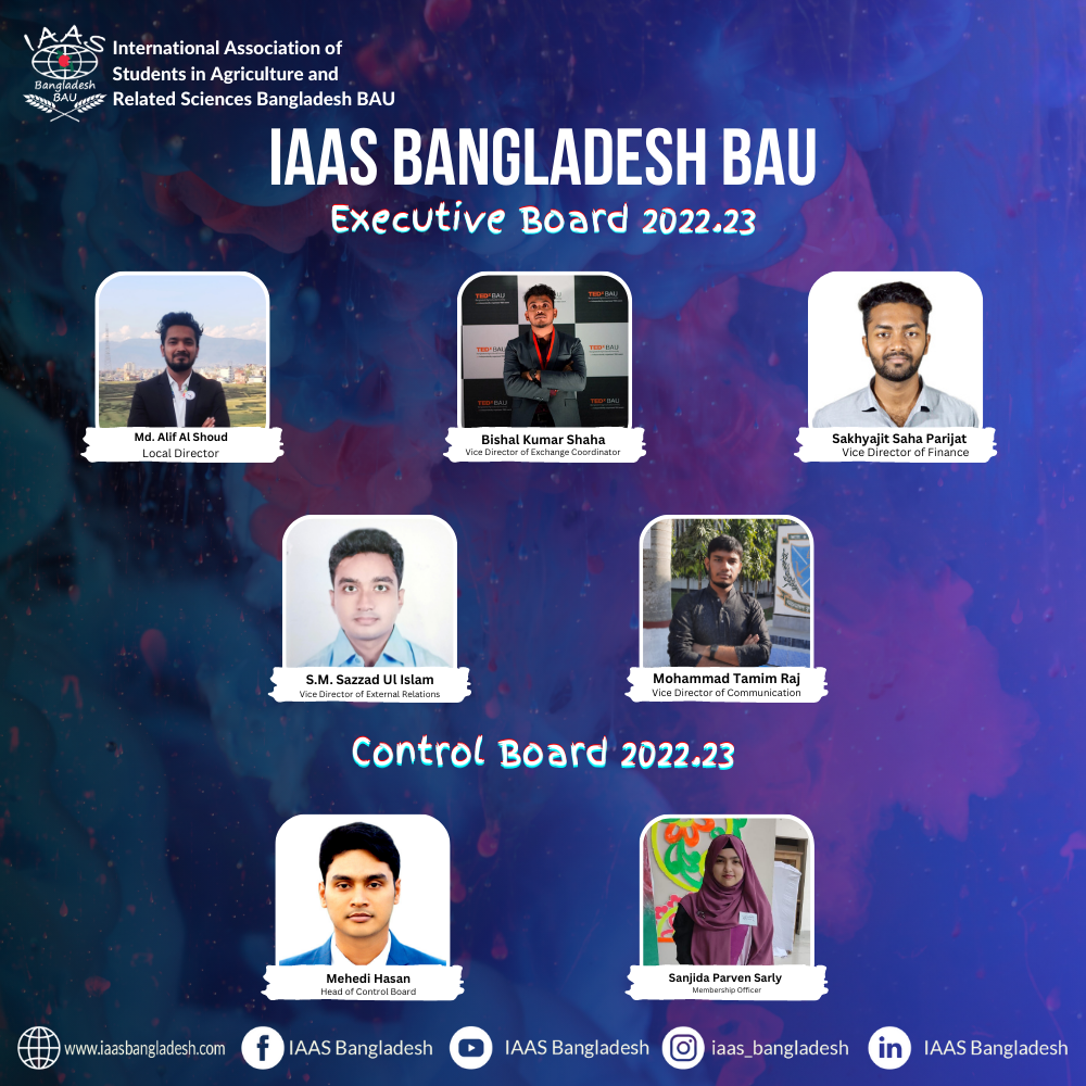 New EB.CB of IAAS Bangladesh BAU 2022-23