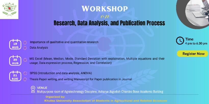 Workshop on Research, Data Analysis, and Publication Processes || KUAAS